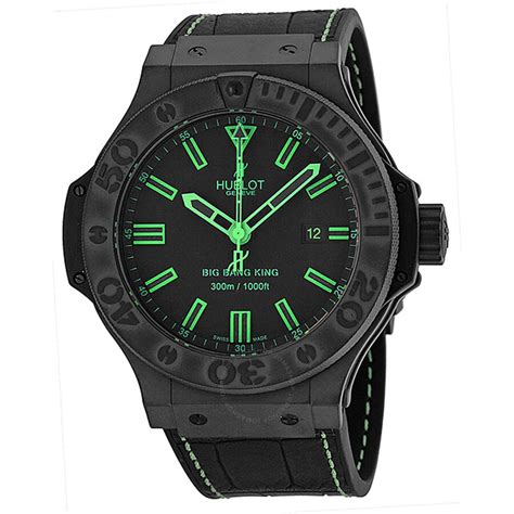 hublot big bang king all black green|Hublot big bang king price.